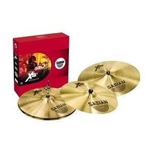  Sabian Xs20 Performance Cymbal Pack, Brilliant Everything 
