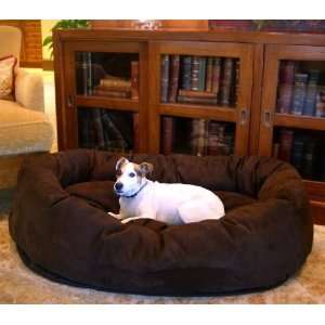  Majestic Pet 52 Extra Large Bagel Dog Pet Bed Suede 