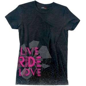  ONeal Racing Womens O Live Ride Love T Shirt   Small 