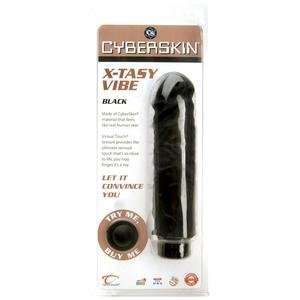  Cyberskin® X tasy Vibe, Soft Black Health & Personal 