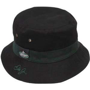  Jr. Black Khaki Angler Reversible Bucket Hat