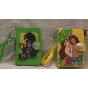   Tarzan/jane Notebook Keychain and Terk Notebook Keychain Toys & Games
