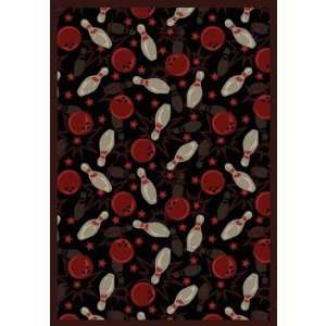 Joy Carpets 1521x 04 Retro Bowl© Fireball Red Rug Size 