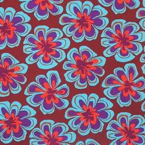  45 Wide Brandon Mably Spring Flora Brown Fabric By The 