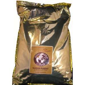 Good As Gold Coffee   100% Tanzania Peaberry   5lb Whole Bean