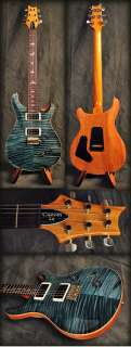   Smith Custom 24 Ten Top Electric Guitar, Blue Crab Blue, Signed  