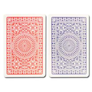   cards 100 % plastic playing cards 4 color index poker size red blue