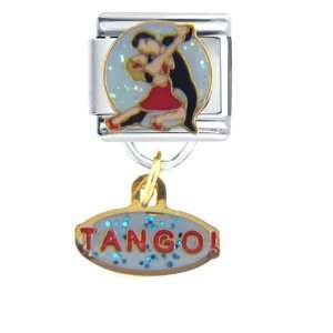 Dance Tango Dangle Work & Leisure Italian Charm