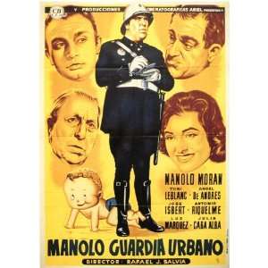  Manolo Guardia Urbano Movie Poster (27 x 40 Inches   69cm 