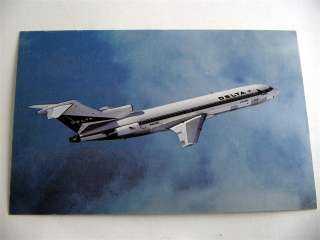Delta Air Lines Boeing 727 Airplane Postcard  