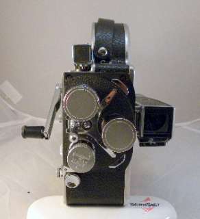 1961 BOLEX PAILLARD H 8 CINEPRESA VINTAGE TRIOTTICA  