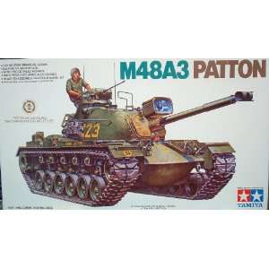  M48A3 Patton Tank by Tamiya Scale 1:35: Toys & Games