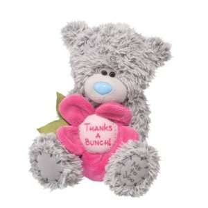   Plush Tatty Teddy Thank You Bear with Pink Flower Toys & Games