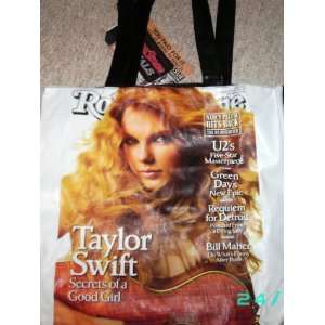  Taylor Swift tote bag purse   Rolling Stone magazine cover 
