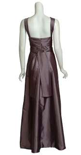 Charming AMSALE Amethyst Taffeta Eve Gown Dress 10 NEW  
