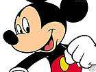 Disney Mickey Mouse Pluto Heat transfer Iron Ons NIP  