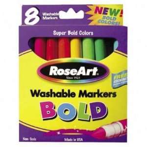  RoseArt Broadline Bold Washable Markers Electronics