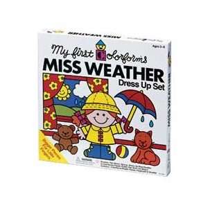  Miss Weather Colorforms Play Set: Toys & Games