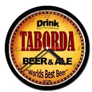  TABORDA beer and ale cerveza wall clock: Everything Else