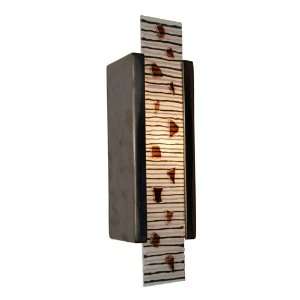  A19 reFusion Zen Garden Wall Sconce Gunmetal and Multi 