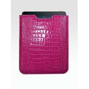  Graphic Image Croco Leather Sleeve for iPad   Brown 