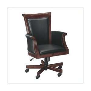  Brown leather DMi Del Mar Executive High Back Chair 