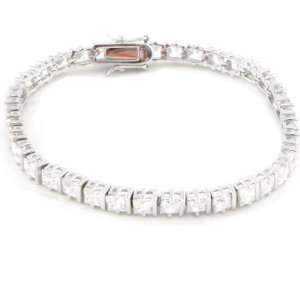  Bracelet silver Rivière De Diamants white. Jewelry