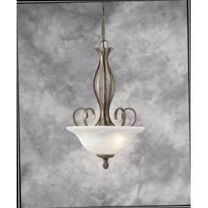 Forte Lighting 2136 03 09 Desert Stone Transitional Transitional Bowl 