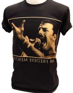 QUEEN Freddie Mercury Concert Vintage Rock T Shirt M  