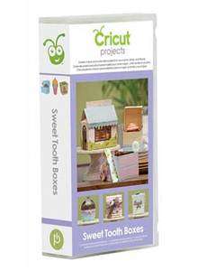 Cricut Sweet Tooth Boxes Cartridge >> Brand New 