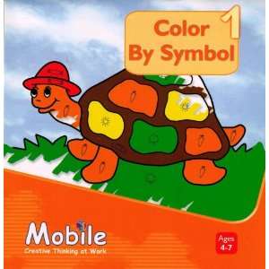    Childrens Mobile Activity Book Color By Symbol 1: Toys & Games