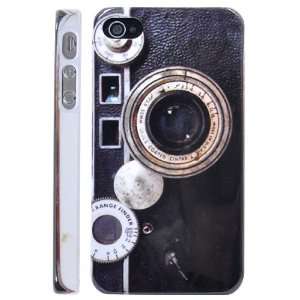  Old Camera Design Hard Shell Protective Case for iPhone 4 