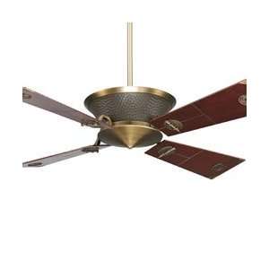   : BRUSHED BRASS/OIL RUBBED BRONZE, MAHOGANY BLADE: Home Improvement