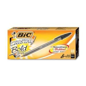  BIC Cristal Ballpoint Pen,Pen Point Size: 1.6mm   Ink 