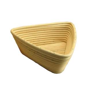 INCH TRIANGLE BANNETON BROTFORM BREAD PROOFING PROVING BASKET FREE P 