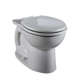   Cadet 3 Elongated Toilet Bowl with Bolt Caps, Silver