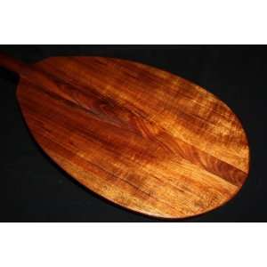    Tiger Curl Koa Canoe Paddle 60   Hawaiian Decor: Home & Kitchen