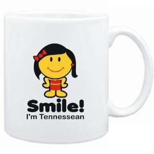  Mug White  Smile! I am Tennessean   Woman  Usa States 