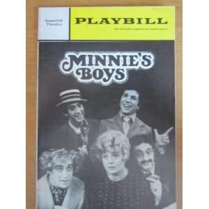  Playbill Imperial Theatre Minnies Boys Books