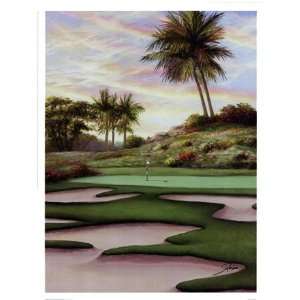  Joe Sambataro #8 Bunkers At Emerald Dunes 13x17 Poster 