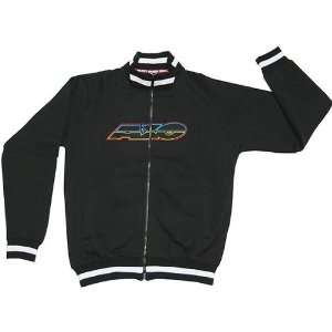  AXO Friday Nite Mens Zip Up Racewear Sweatshirt   Black 