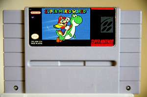 Super Mario World Super Nintendo SNES Cartridge Only. 045496830014 