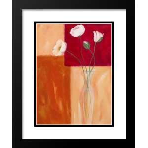   and Double Matted Art 33x41 Mohn Mit Siena Braun Home & Kitchen