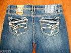 HYDRAULIC JEANS METRO 15 / 16 JUNIOR BLUE DENIM FLARE DISTRESSED NWT