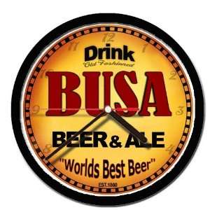  BUSA beer and ale cerveza wall clock: Everything Else