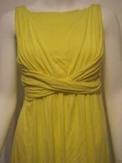 Bailey 44 womens flashback bright yellow sleeveless long top S $116 