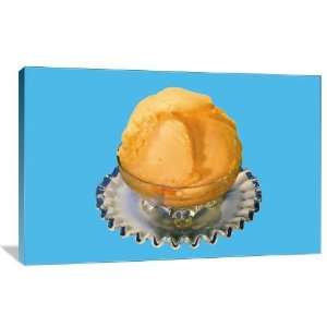  Orange Sherbert   Gallery Wrapped Canvas   Museum Quality 