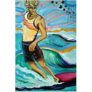  Shannonsurf LOVE 1974 Signed 11 X 14 in. Surf Print