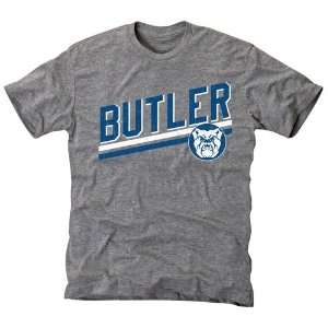 Butler Bulldogs Rising Bar Tri Blend T Shirt   Ash