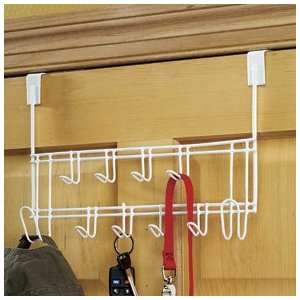  Overdoor 10 Hook Rack: Home & Kitchen